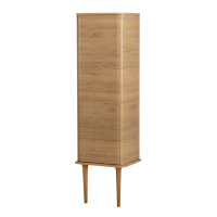 IDRA Колонна подвесная с дверью, реверсивная 55821 Rovere Tabacco, 47,5x37x123 - Gidratop.ru изображение