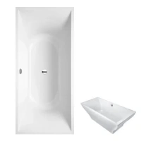 Ванна квариловая Villeroy&Boch La Belle UBQ180LAB2V-01, 180 x 80 см, alpin - Gidratop.ru изображение
