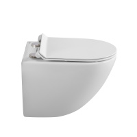 Унитаз подвесной безободковый BelBagno AMANDA BB051CHR/BB076SC - Gidratop.ru изображение