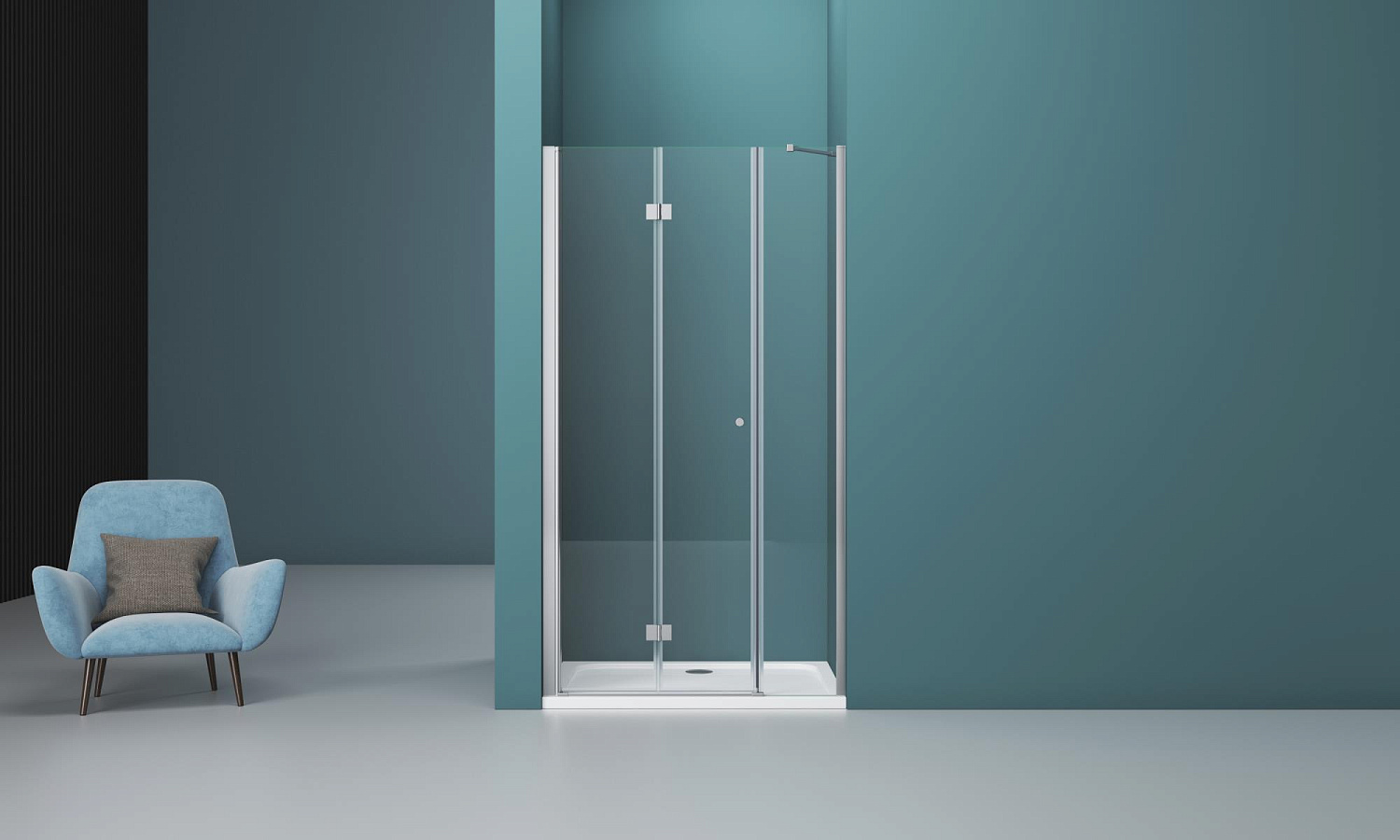 Душевая дверь BelBagno ALBANO-BS-13-60+100-C-Cr