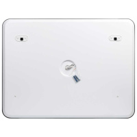 Зеркало LED VLM-3VC900 900х700 c сенсорным выключателем и диммером - Gidratop.ru изображение