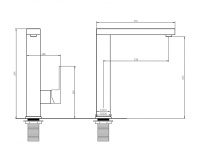 Смеситель ABBER Daheim AF8214W для кухни, белый - Gidratop.ru изображение