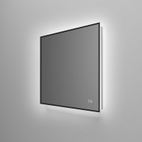 Зеркало LED VLM-3VN800B-2 800х600 c сенсорным выключателем и диммером, антизапотевание - Gidratop.ru изображение
