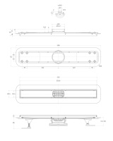 Душевой лоток BelBagno BB-LD-LUCE-60-CR - Gidratop.ru изображение