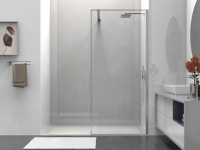 Душевая перегородка Walk-In VSW-1HS800CL, 800*2000, хром, стекло прозрачное - Gidratop.ru изображение