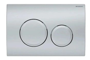 Клавиша смыва Geberit Delta 115.127.46.1 20, матовый хром