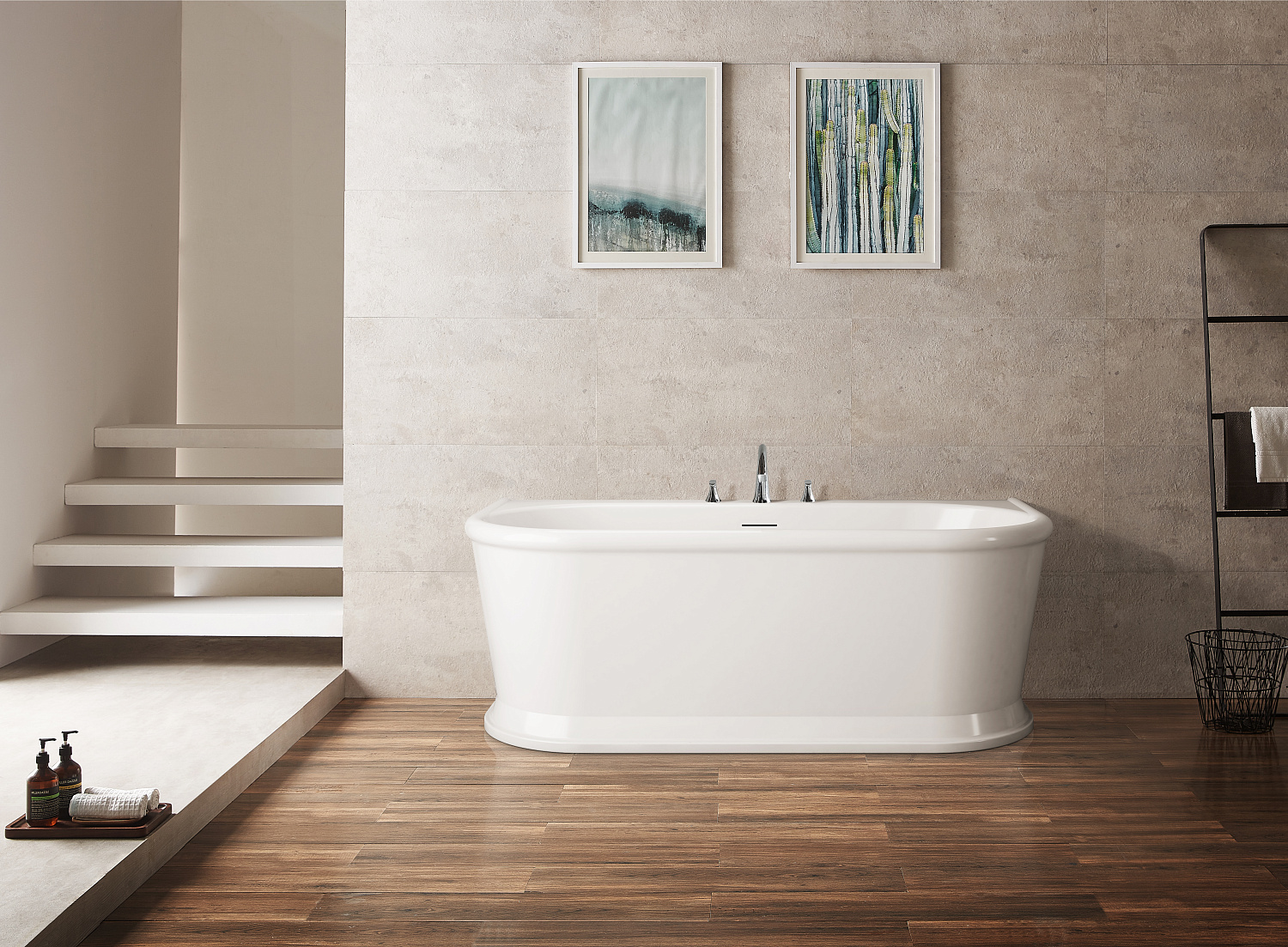 Акриловая ванна BELBAGNO BB408-1700-800