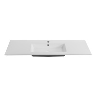 Керамическая раковина CZR-8002-120, 1210x460x140 - Gidratop.ru изображение