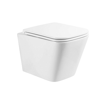 Унитаз подвесной безободковый BelBagno ARDENTE-R BB520CHR/BB2322SC
