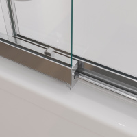 Душевая шторка на ванну CEZARES SLIDER-VF-11-80/150-C-Cr - Gidratop.ru изображение