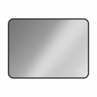 Зеркало LED VLM-3VC800B-2 800х600 c сенсорным выключателем и диммером, антизапотевание - Gidratop.ru изображение