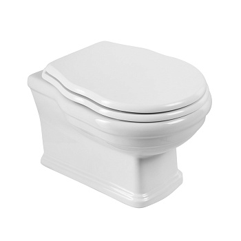 Унитаз подвесной безободковый BelBagno BOHEME BB115CH/BB115SC