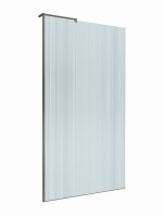 Душевая перегородка BelBagno UNO-L-1-TB-100-FL-GM - Gidratop.ru изображение