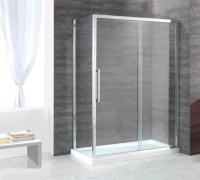 Душевой уголок CEZARES LUX-SOFT-W-AH-1-150/80-C-Cr-IV - Gidratop.ru изображение