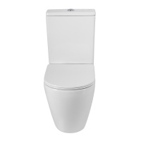 Унитаз-компакт безободковый BelBagno SFERA-R BB2141CPR/SC/BB2141T - Gidratop.ru изображение