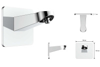 Верхний душ Inspire VSHD-3I4CMB, черный - Gidratop.ru изображение