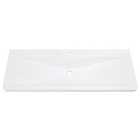 Раковина из литьевого мрамора, 1200х455х145, BB1200/455-LV-MR-ALR - Gidratop.ru изображение