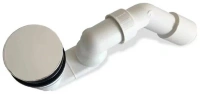Сифон Villeroy & Boch U90952061 Push-to-Open, для ванны, белый, хром - Gidratop.ru изображение