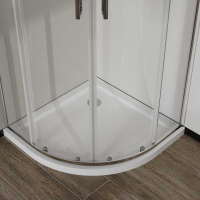 Душевой уголок City VSQ-5CT900CL, 900*900, хром, стекло прозрачное - Gidratop.ru изображение