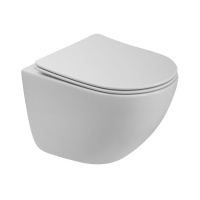 Унитаз подвесной безободковый BelBagno AMANDA-TOR BB051CH-TOR-FC/BB051SC - Gidratop.ru изображение