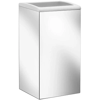Корзина для мусора Keuco Collection Moll 12788010000, хром, белый