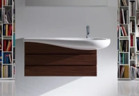 Раковина Laufen Alessi One 8.1497.4.400.104.1 120 х 50 х 16.5 см крыло слева, белый - Gidratop.ru изображение