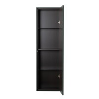 PORTOFINO Колонна подвесная с одной распашной дверцей, реверсивная 55966 Verde opaco, 35x20x115 - Gidratop.ru изображение