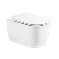 Унитаз подвесной безободковый BelBagno PRADO BB10150CH/BB10150SC - Gidratop.ru изображение