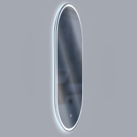 Зеркало LED VLM-3AU900 500x900 c сенсорным выключателем и диммером - Gidratop.ru изображение
