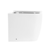 Унитаз приставной безободковый BelBagno MARINO BB105CBR/BB870SC - Gidratop.ru изображение