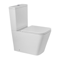 Унитаз-компакт безободковый BelBagno ARDENTE-R BB02093CPR/SC/BB02093T - Gidratop.ru изображение