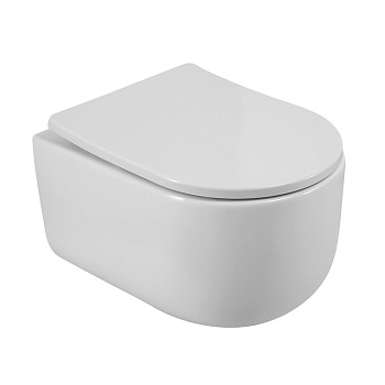 Унитаз подвесной безободковый BelBagno SOFT-TOR BB084CH-TOR/BB2031SC