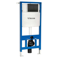 Инсталляция для подвесного унитаза Vincea VIS-601, 500*1112, цвет сине-белый - Gidratop.ru изображение