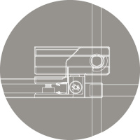 Душевая дверь в нишу CEZARES SLIDER-B-1-90/100-GRIGIO-NERO - Gidratop.ru изображение