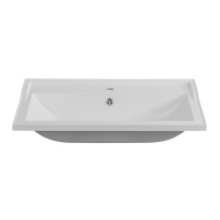 раковина из искусственного мрамора, 800x450x179, CZR-800/450-LV-MR-FS - Gidratop.ru изображение