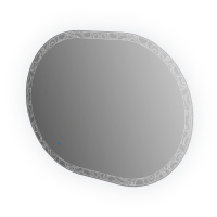 Зеркало со встроенной LED подсветкой 44997, 100x75 - Gidratop.ru изображение