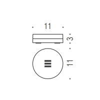 Colombo Nordic Мыльница настольная, цвет: хром/матовое стекло - Gidratop.ru изображение