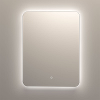 Зеркало LED VLM-3BE5008 500х800 c сенсорным выключателем и диммером - Gidratop.ru изображение