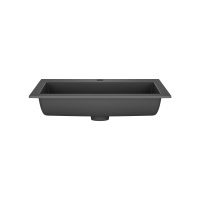 Раковина VCB-13600B из кварца, цвет черный - Gidratop.ru изображение