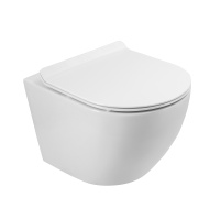 Унитаз подвесной безободковый BelBagno SFERA-TOR BB046CH-TOR/BB2111SC - Gidratop.ru изображение