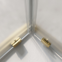 Душевой уголок BelBagno LUCE-A-2-90-P-ORO - Gidratop.ru изображение